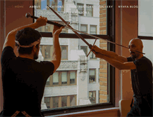 Tablet Screenshot of newyorklongsword.com